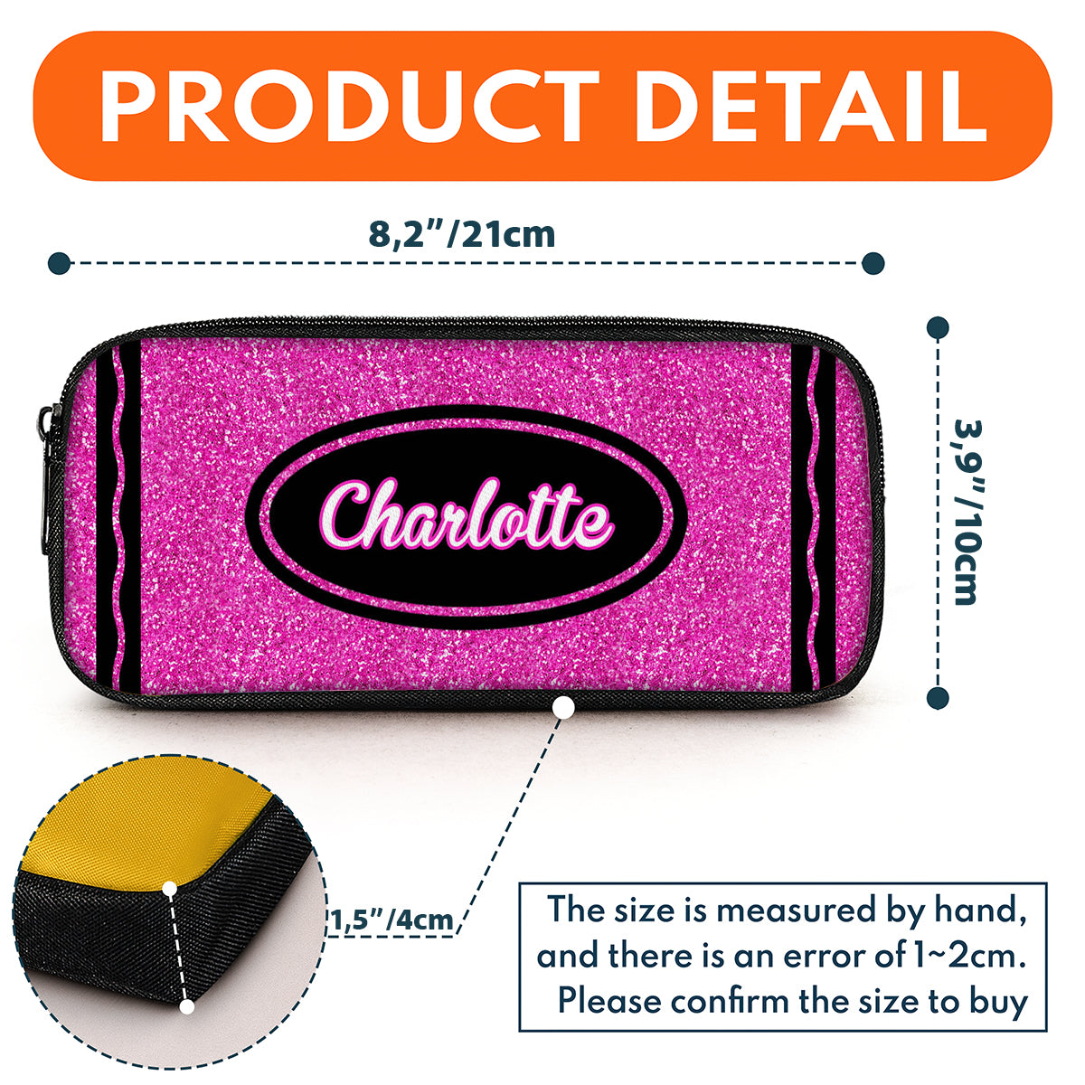 Colour Pencil - Personalized Teacher Pencil Case