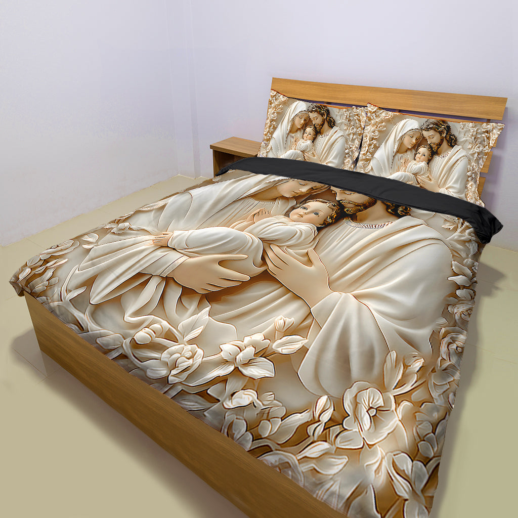 The Holy Family - Christian Bedding Set