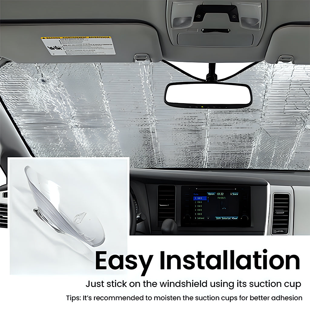 American Flag Skeleton - Personalized Skull Car Sunshade