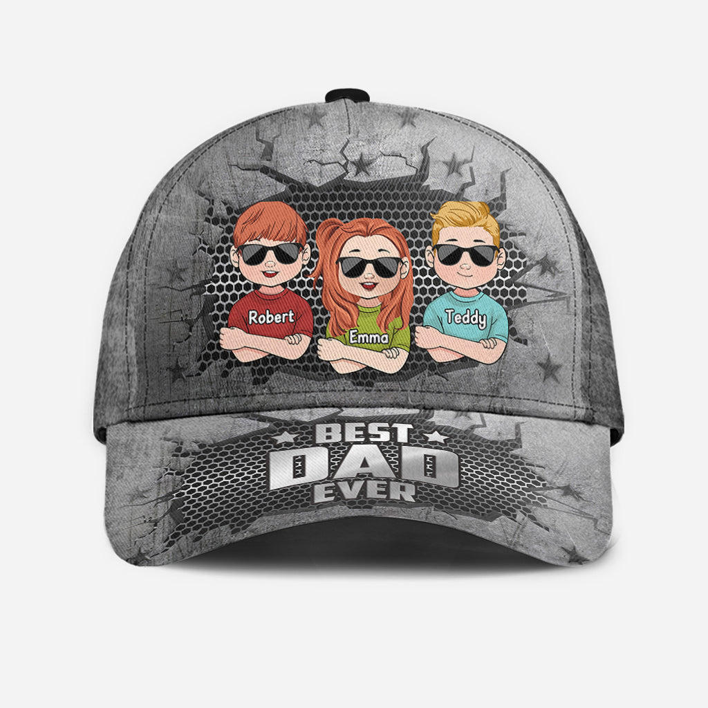 Best Dad Ever - Personalized Father Classic Cap