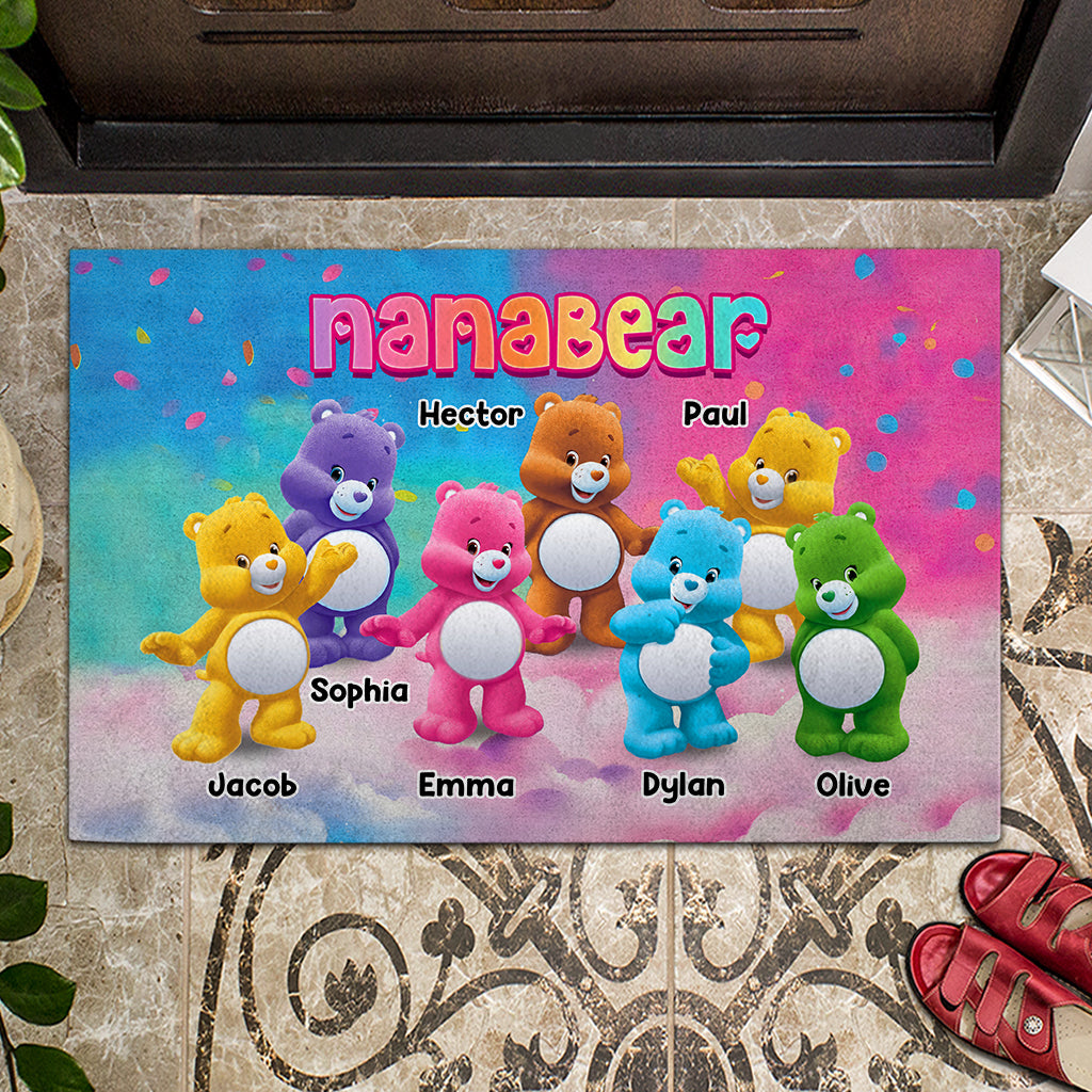 Nanabear - Personalized Grandma Doormat