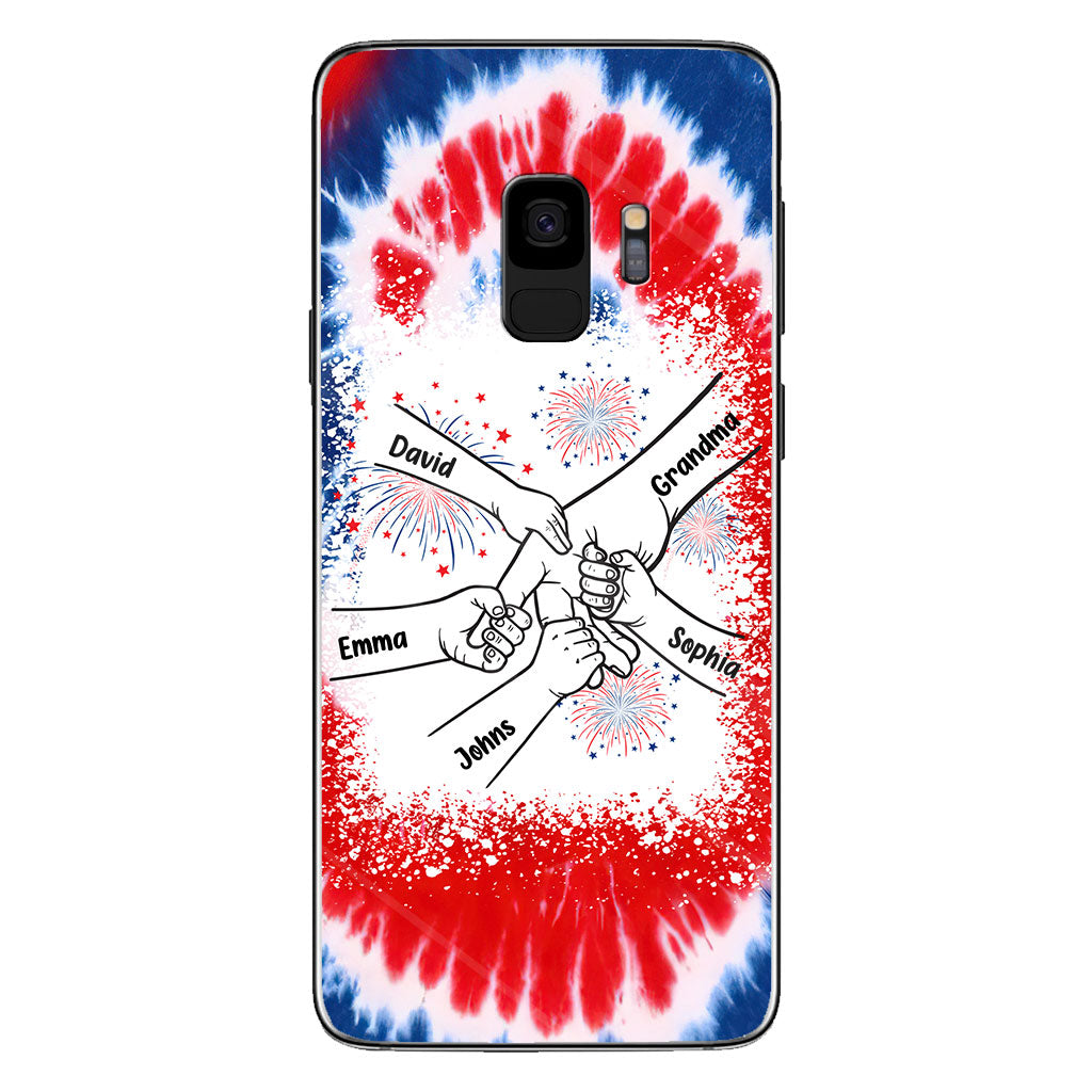 Grandma's Life 4th Of July - Personalized Grandma Phone Case
