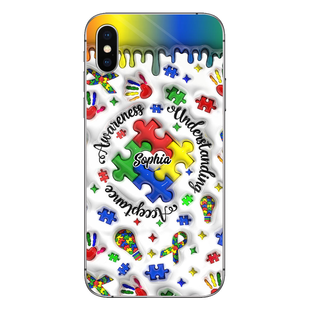 Autism Awareness - Personalized Autism Awareness Phone Case