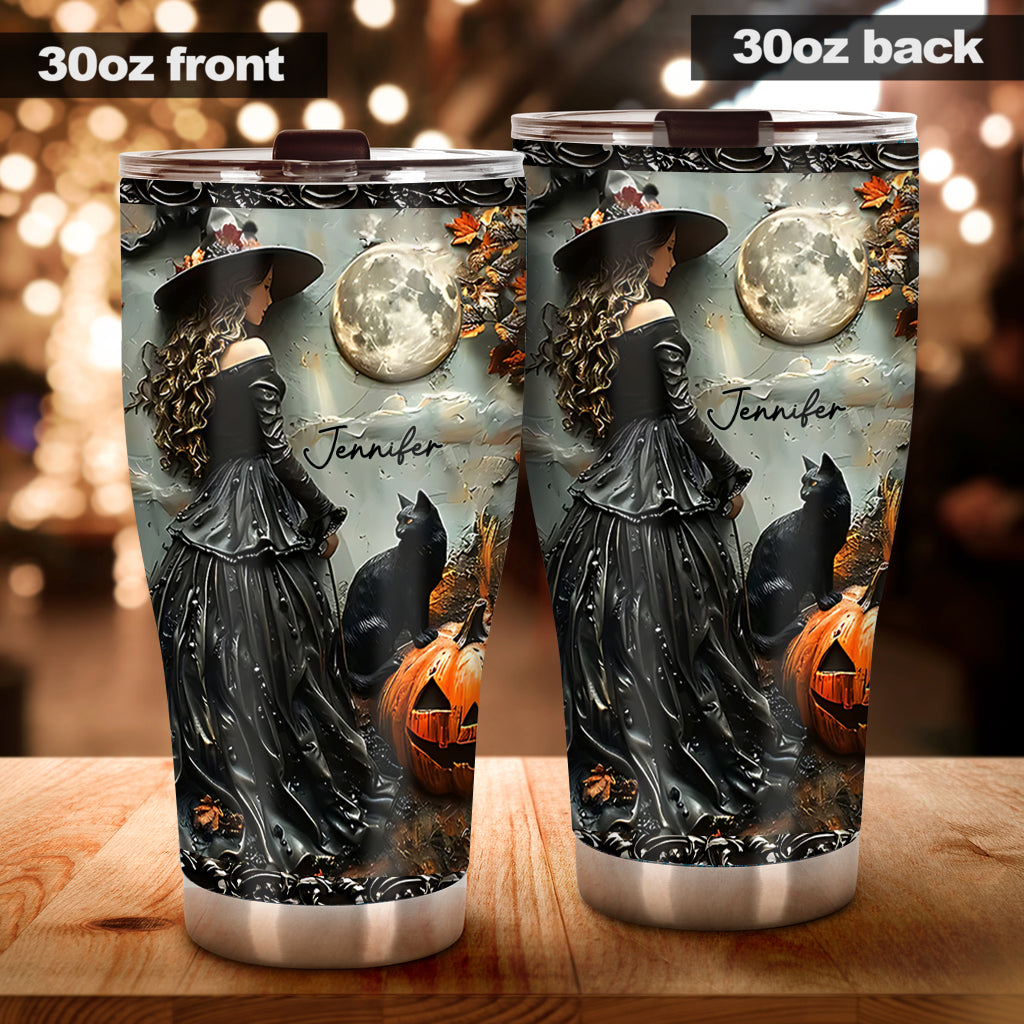 Beautiful Witch - Personalized Witch Tumbler