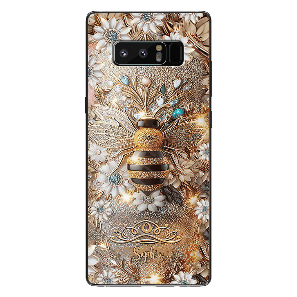 Queen Bee - Personalized Bee Clear Phone Case