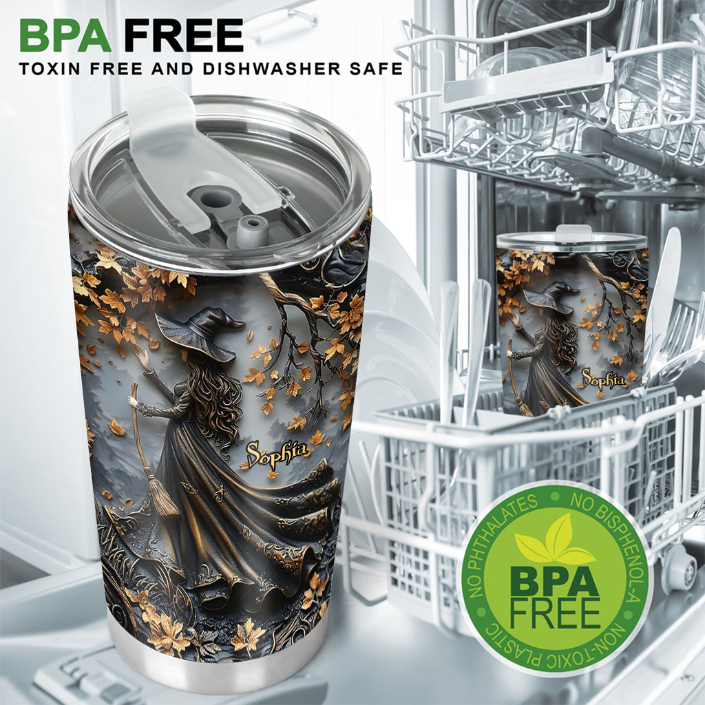 Beautiful Witch - Personalized Witch Tumbler