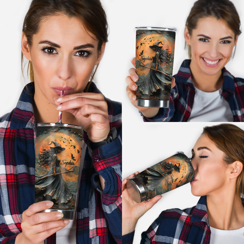 Beautiful Witch - Personalized Witch Tumbler