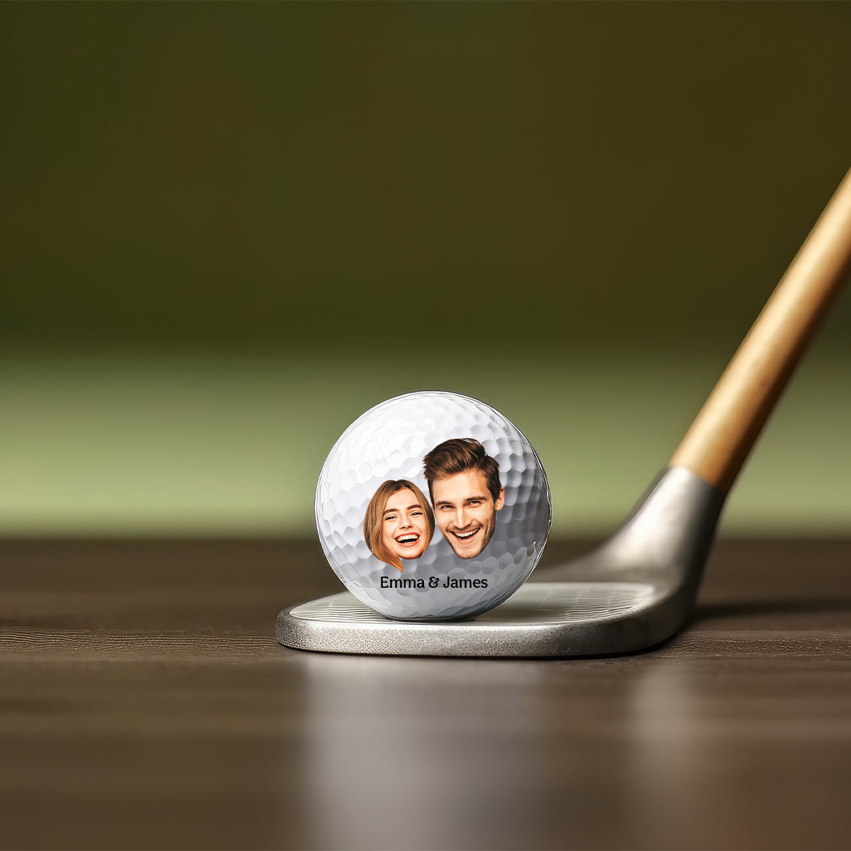Your Hole Is My Goal - Personalized Golf Ball