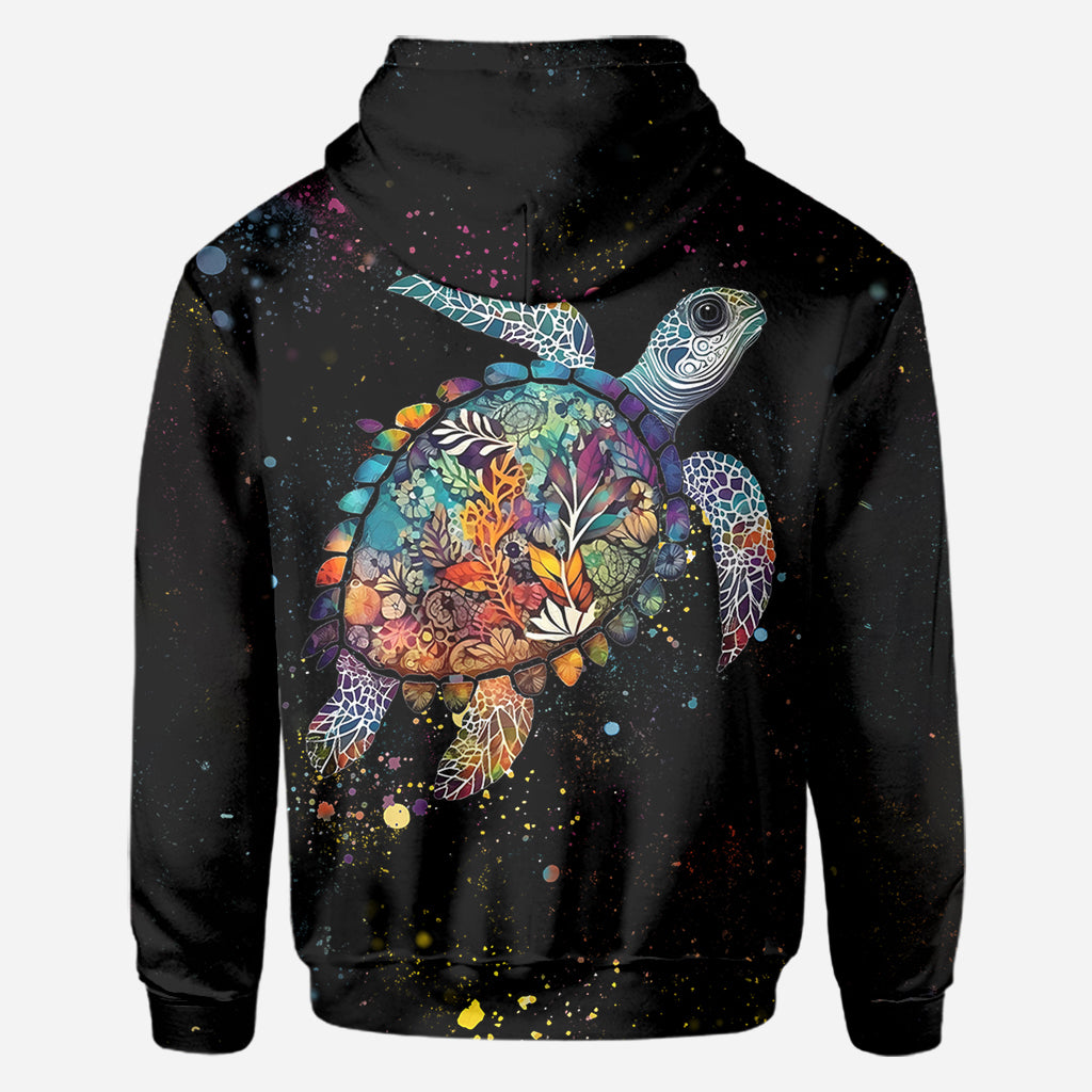 This Grandma Mom Belongs To - Personalized Turtle All Over Shirt