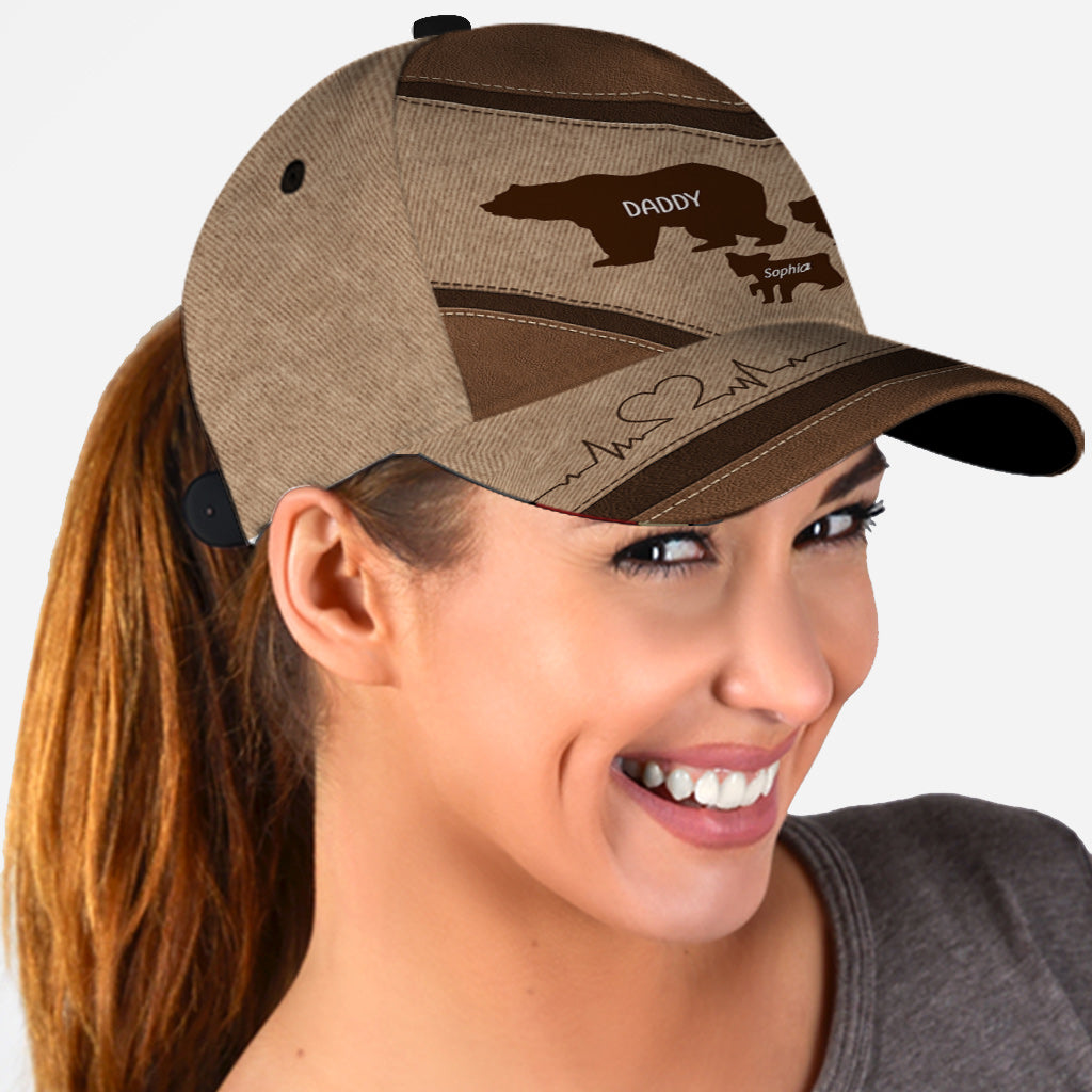 Papa Bear - Personalized Father Classic Cap