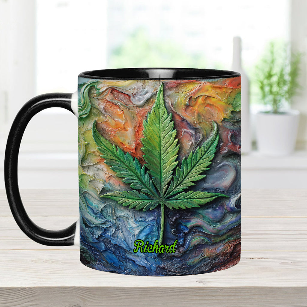 Let's Get Lit - Personalized Weed Accent Mug