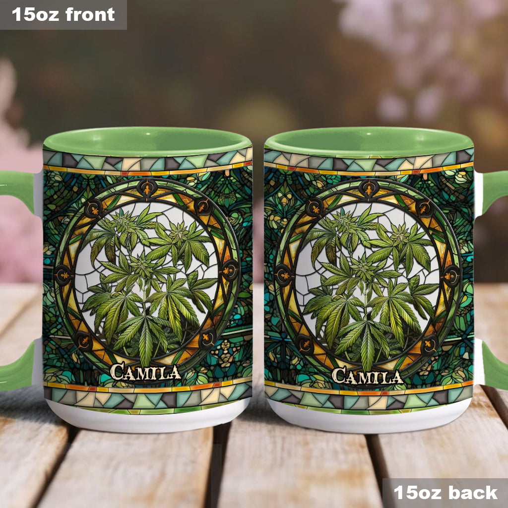 It's 420 Somewhere - Personalized Weed Accent Mug