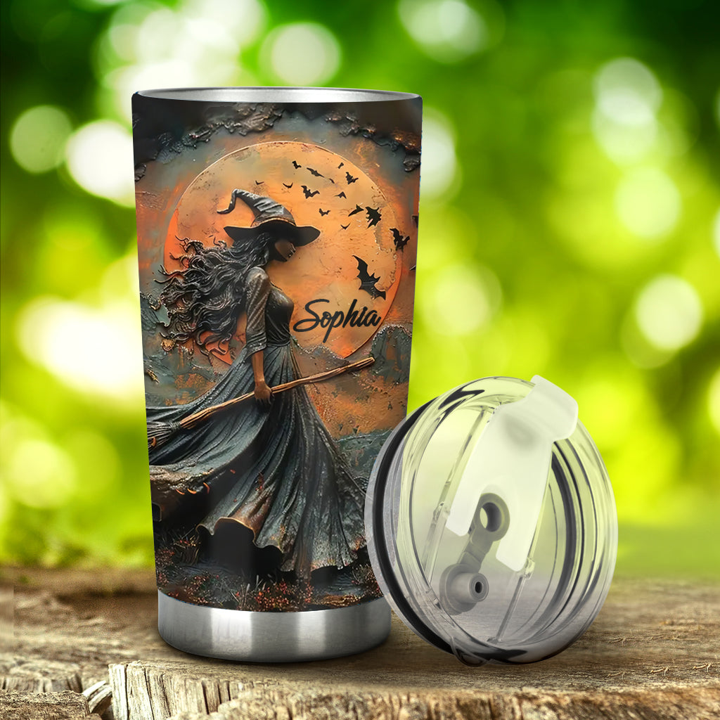 Beautiful Witch - Personalized Witch Tumbler
