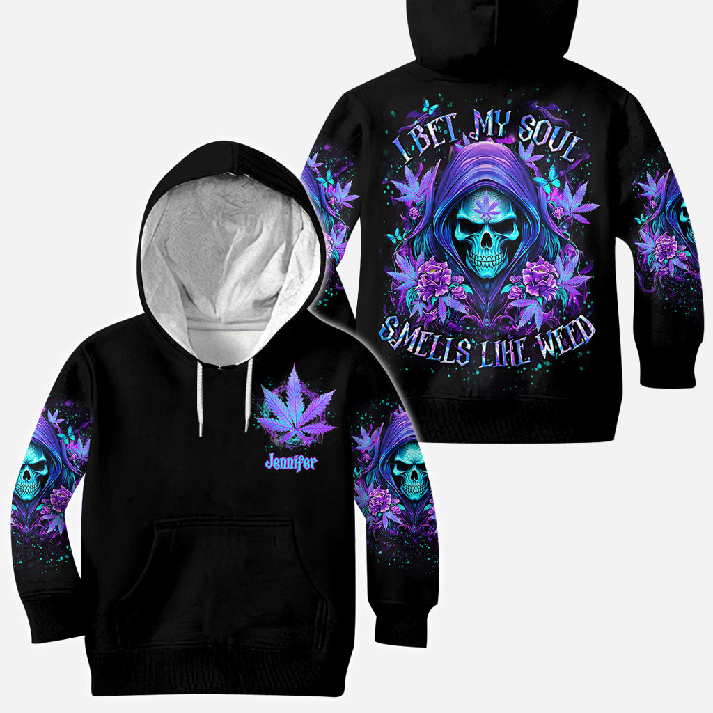 I Bet My Soul - Personalized Weed All Over Shirt