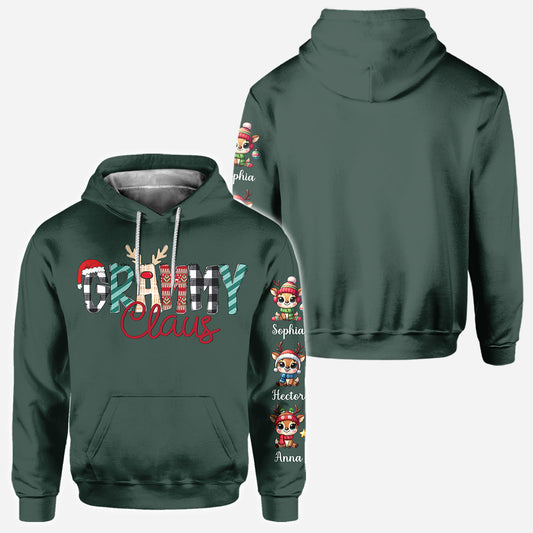 Grammy Claus - Personalized Grandma All Over Shirt