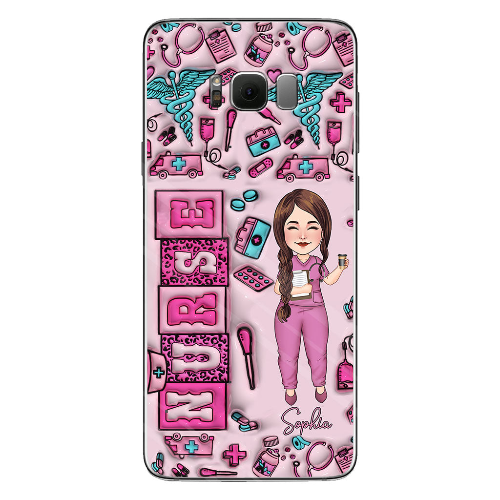 Nurse Life - Personalized Nurse Clear Phone Case