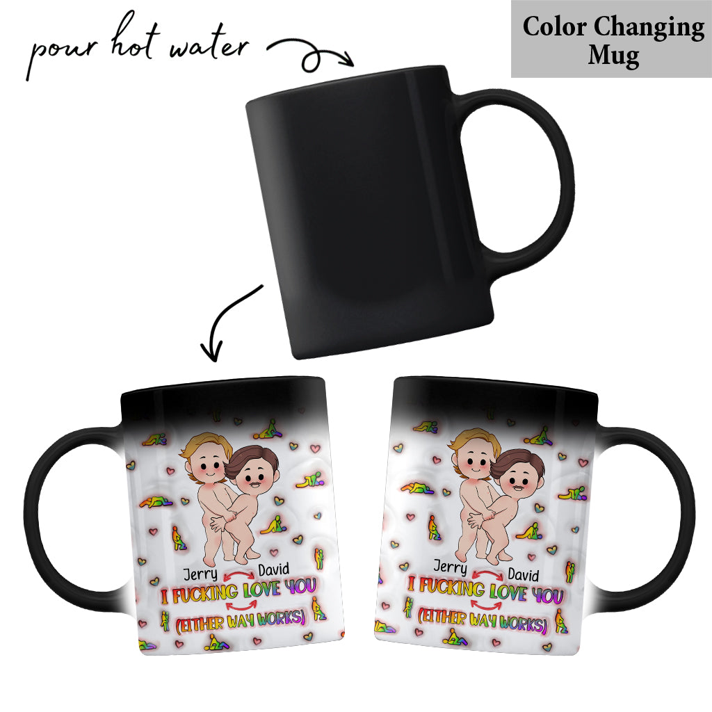 I Love You - Personalized LGBT Support Mug