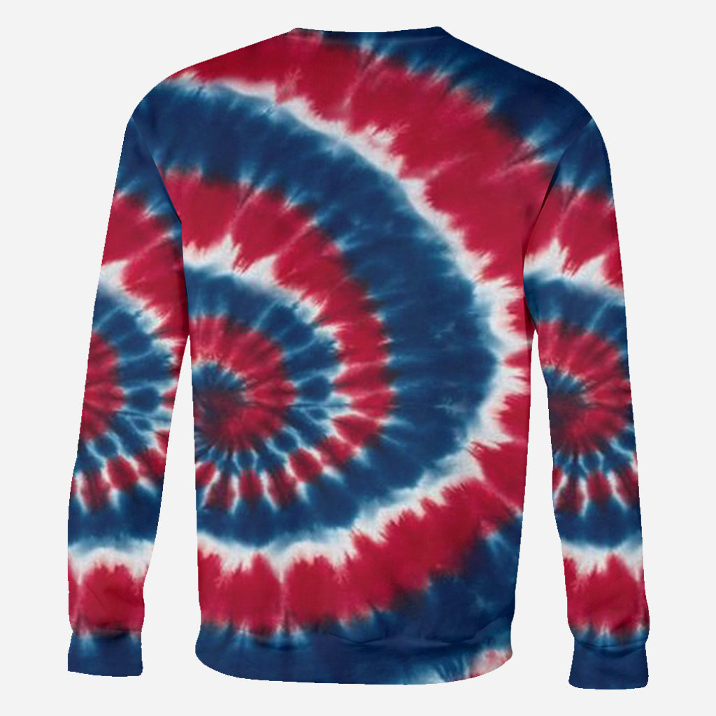 Flip Flops Fireworks And Freedom - Personalized Patriot All Over Shirt