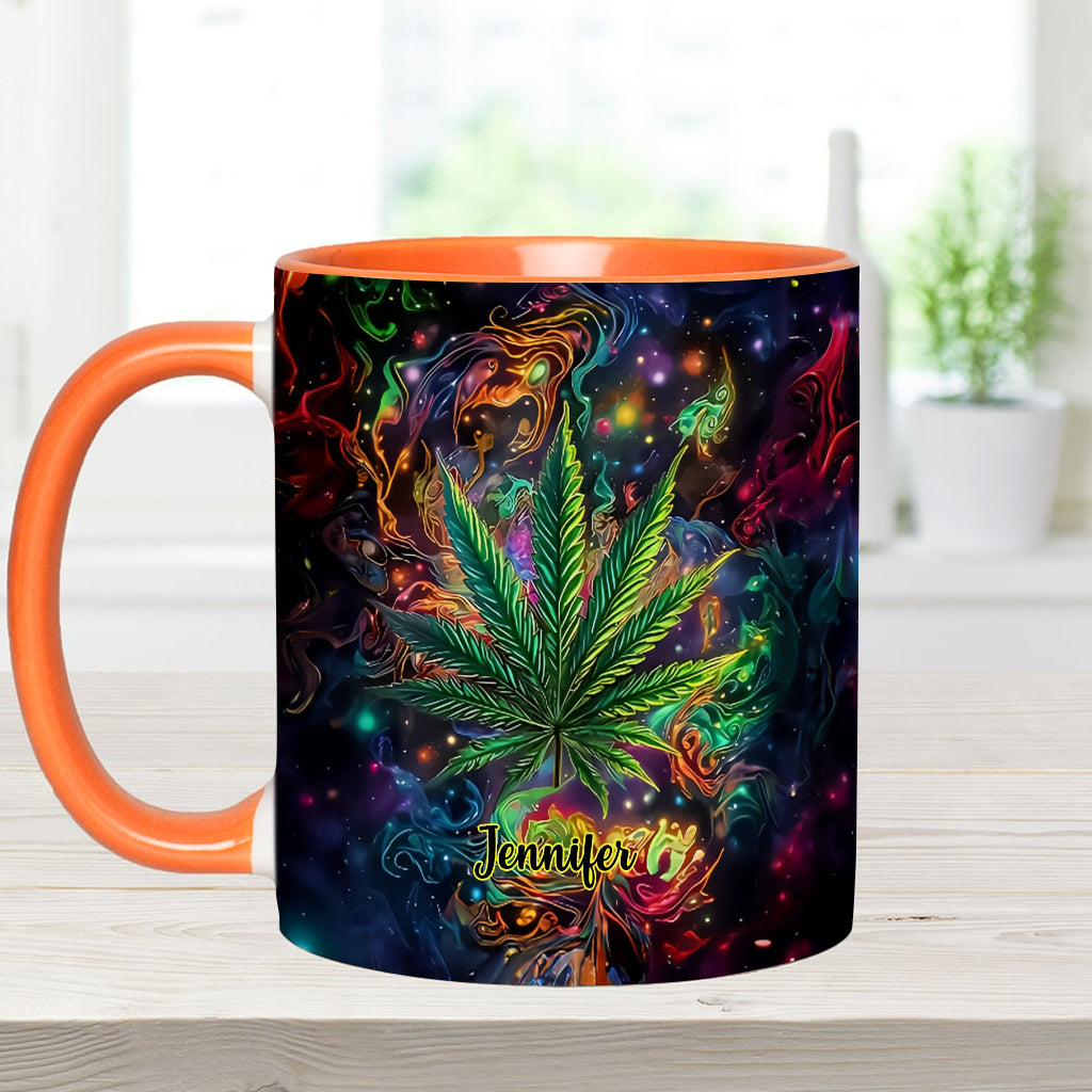 Stoner Chick - Personalized Weed Accent Mug