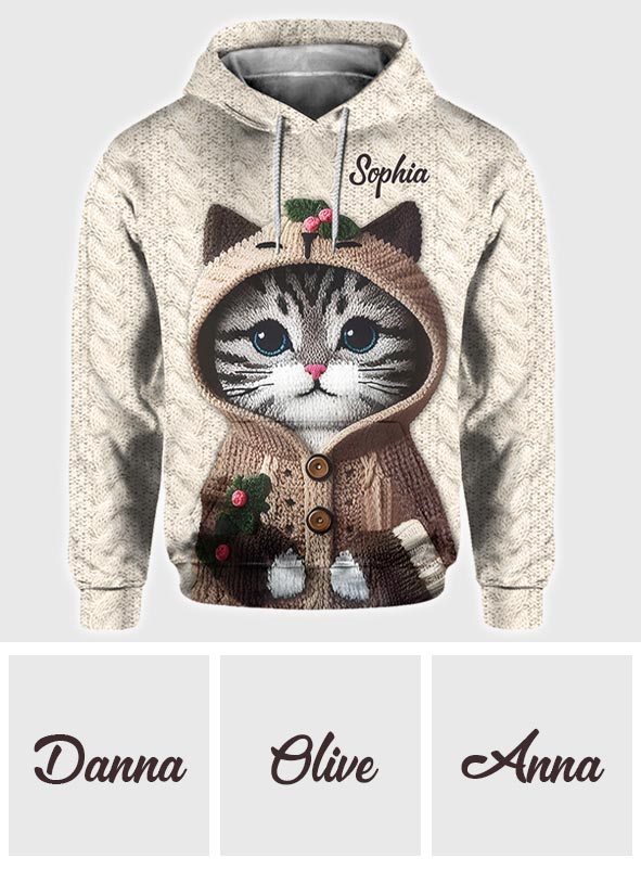 Cute Cat - Personalized Cat All Over Shirt