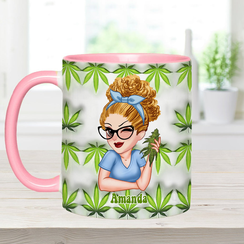 Pretty Little Pothead - Personalized Weed Accent Mug