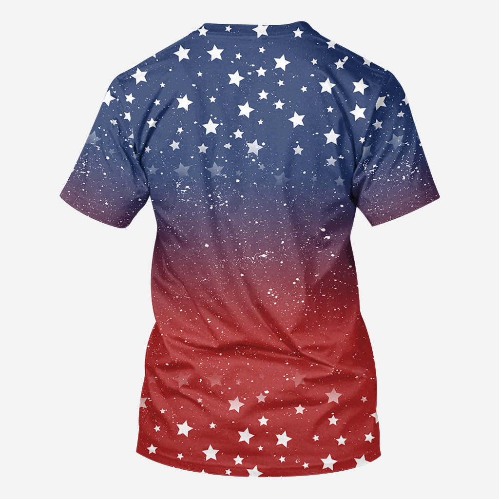 First Mom Now Grandma - Personalized Grandma All Over Shirt