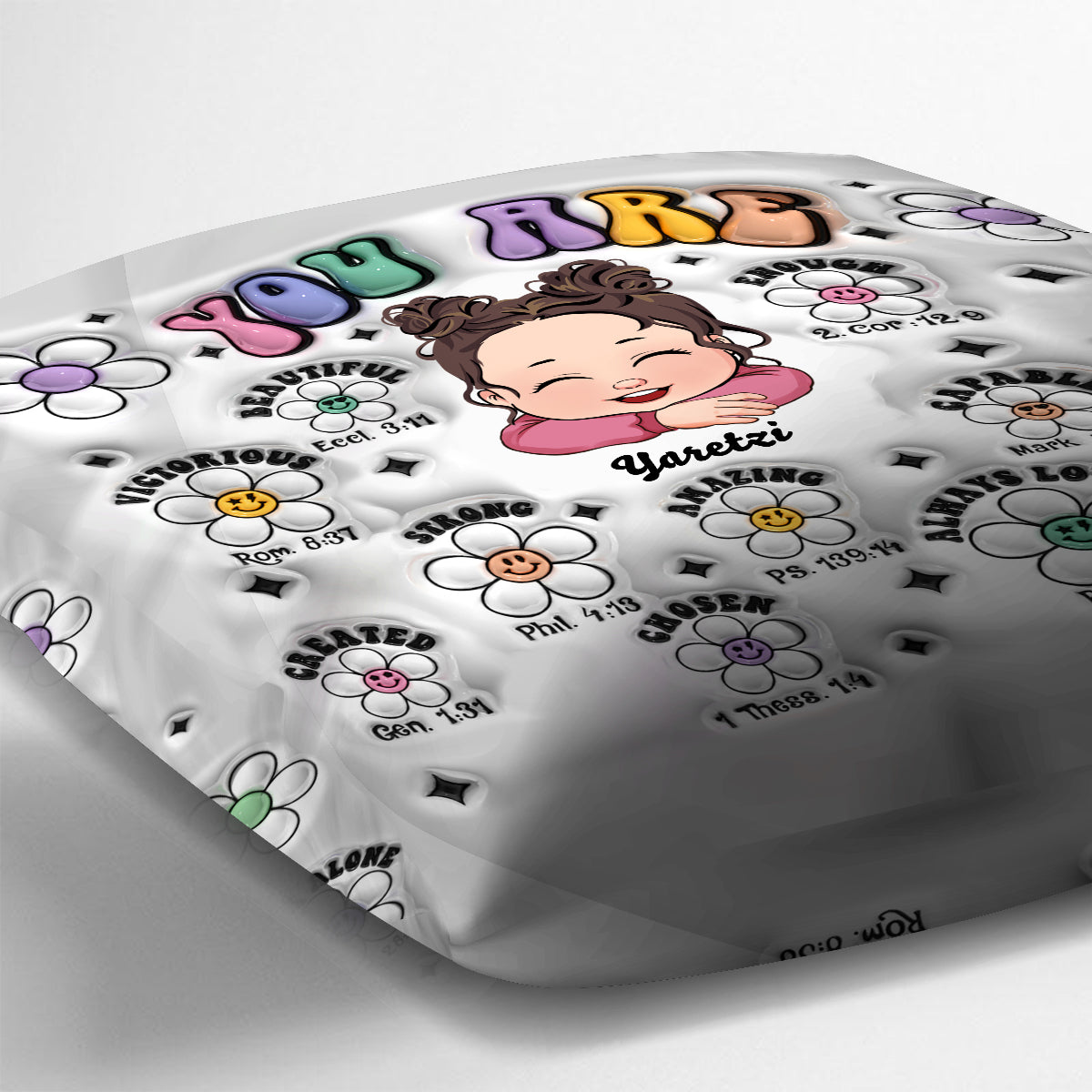 You Are Always Loved - Personalized Kid Throw Pillow