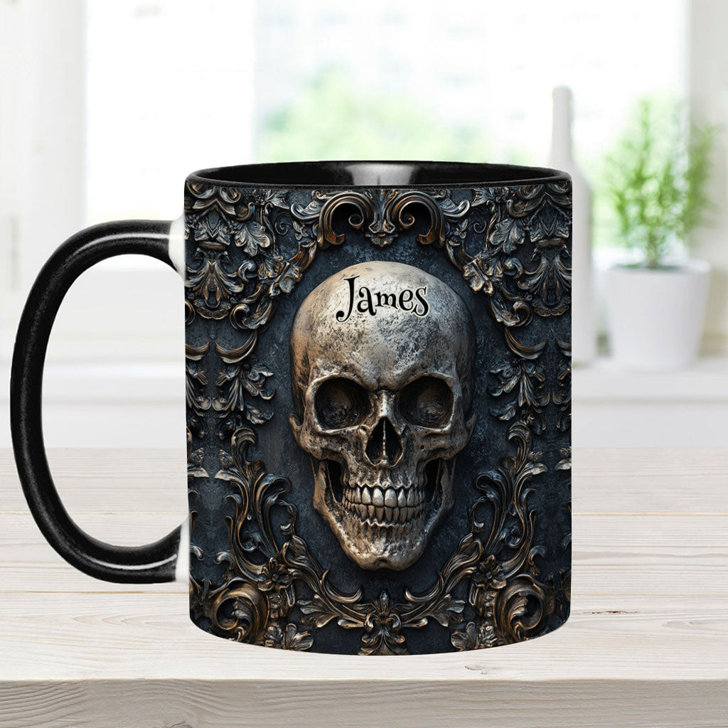Awsome Skull - Personalized Skull Accent Mug