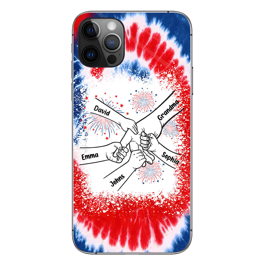 Grandma's Life 4th Of July - Personalized Grandma Phone Case