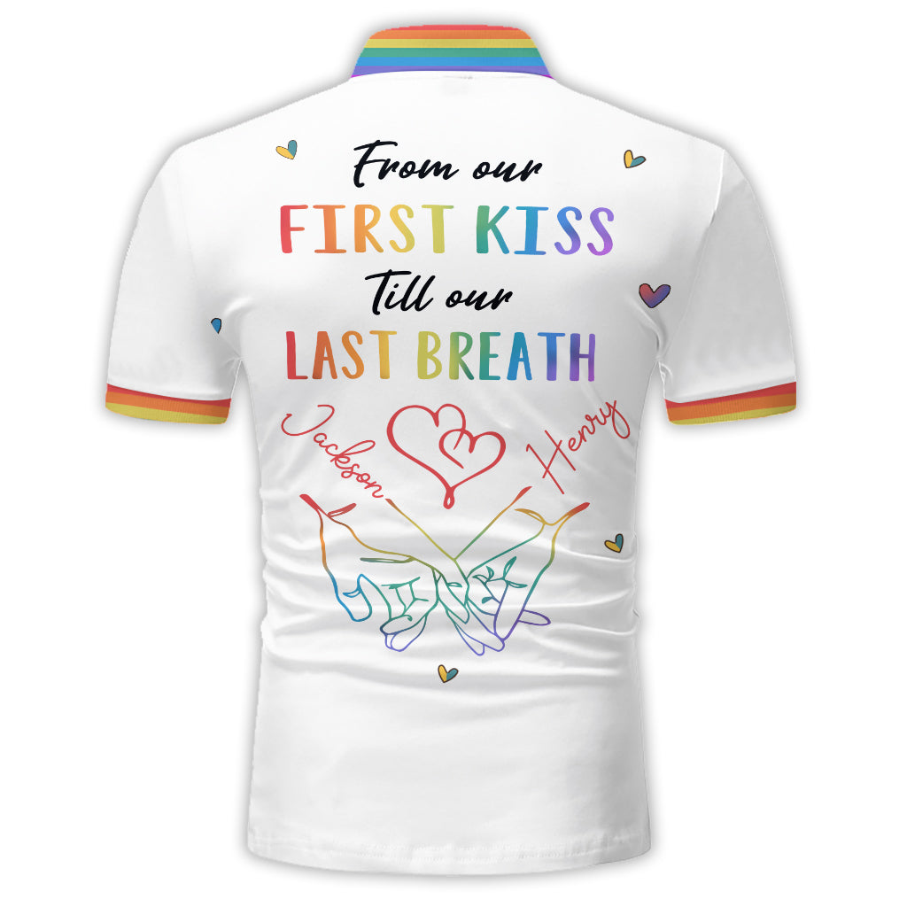 I'm Keeping You - Personalized LGBT Support Polo Shirt