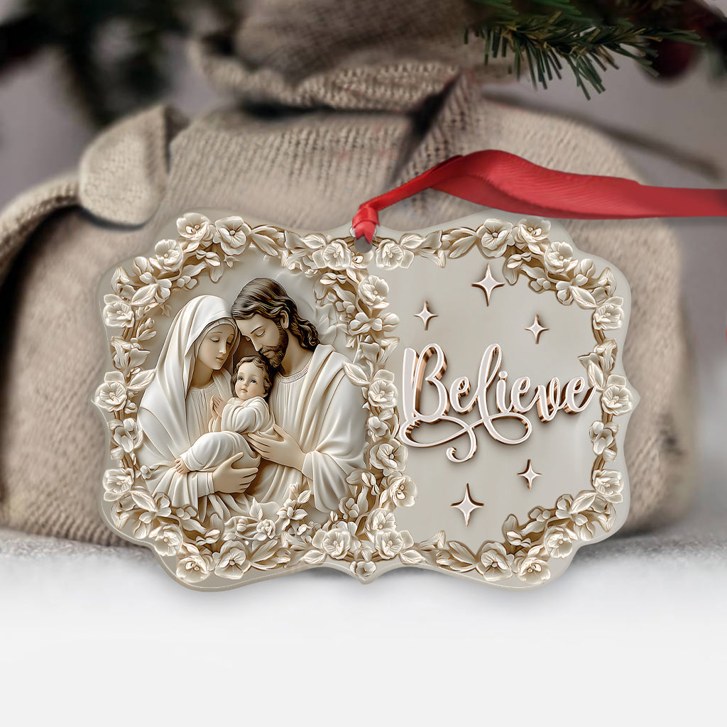 Believe - Christian Ornament
