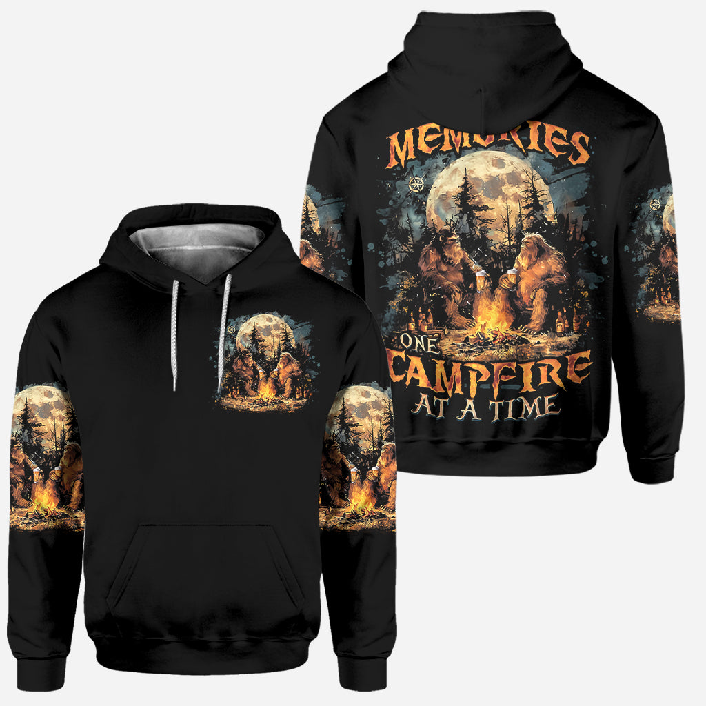 Making Memory One Campfire At A Time - Personalized Camping Hoodie and Leggings