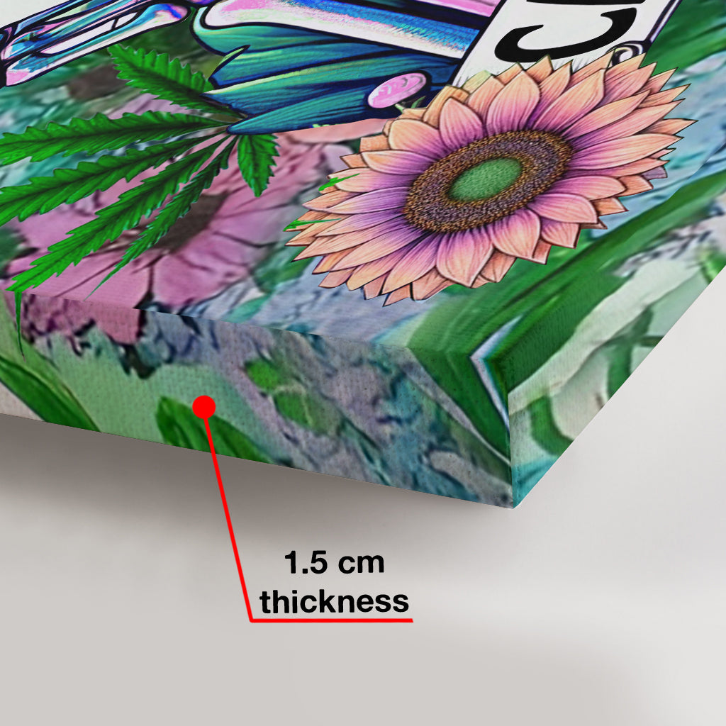 Cannabitch - Personalized Weed Canvas And Poster