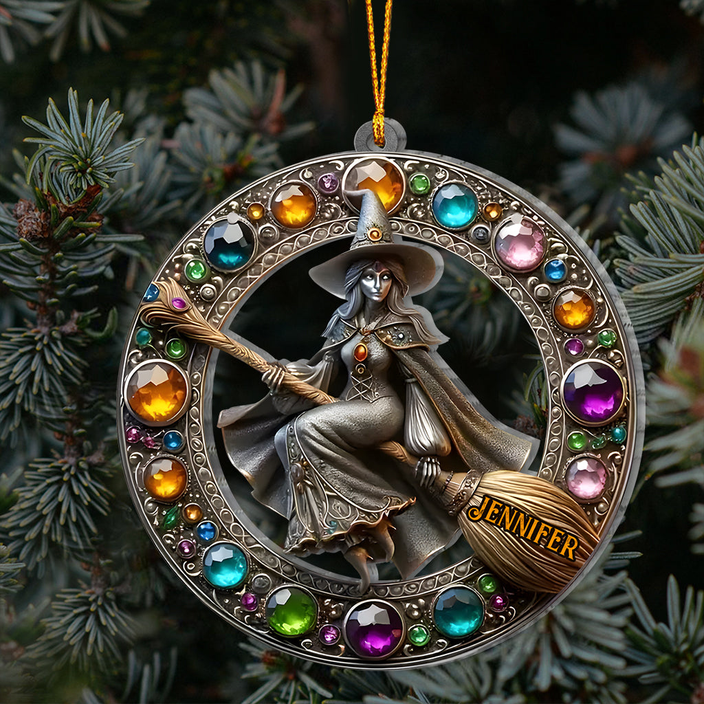 Beautiful Witch - Personalized Witch Ornament
