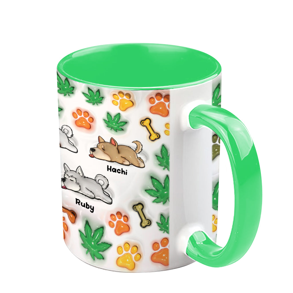 World's Dopest Pet Parent - Personalized Weed Accent Mug