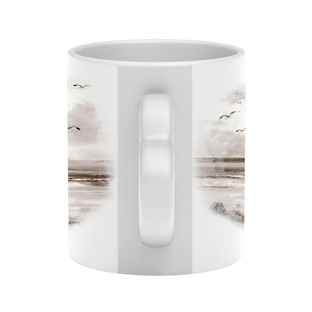 You And Me We Got This - Personalized Couple Heart Handle Mug