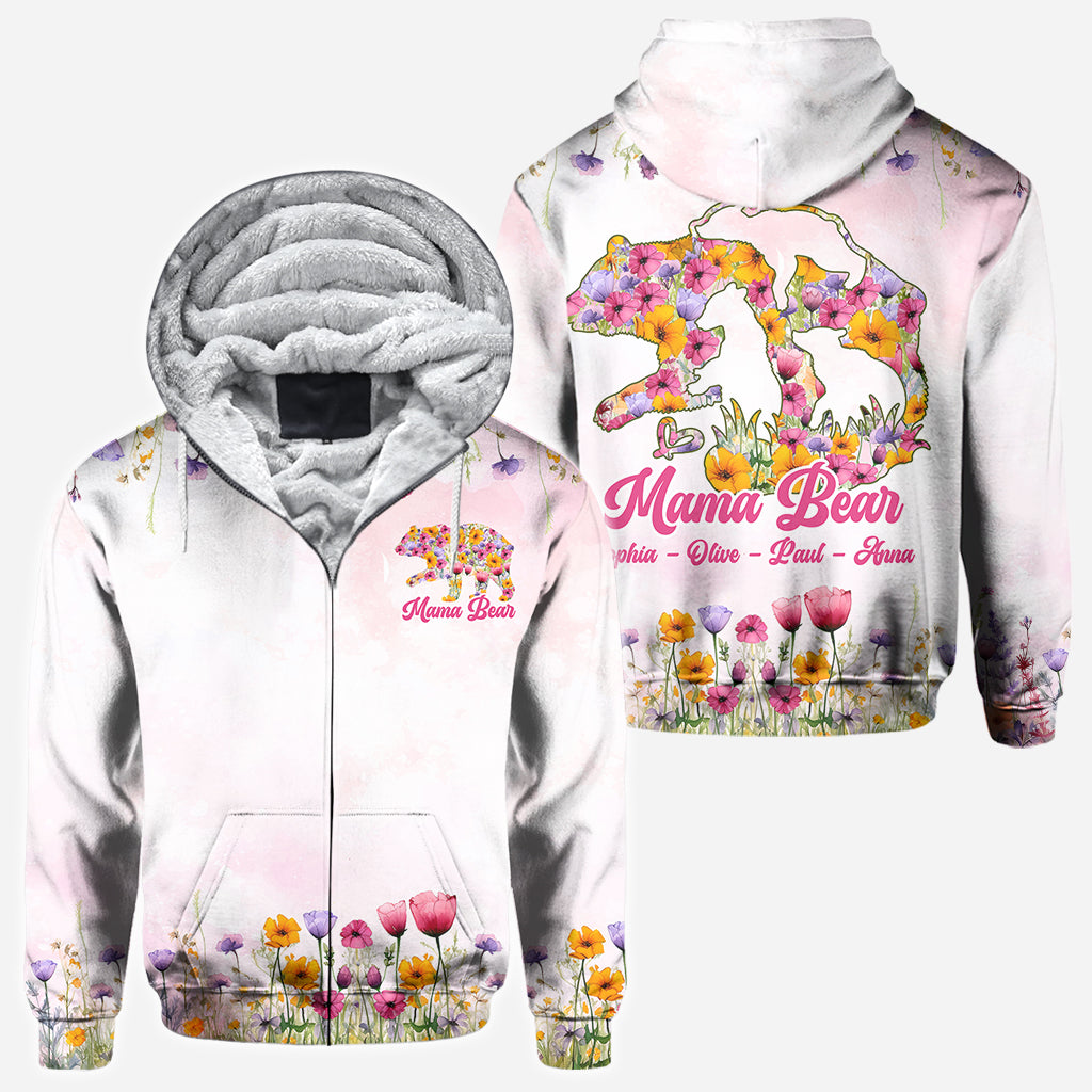 Mama Bear - Personalized Mother All Over Shirt