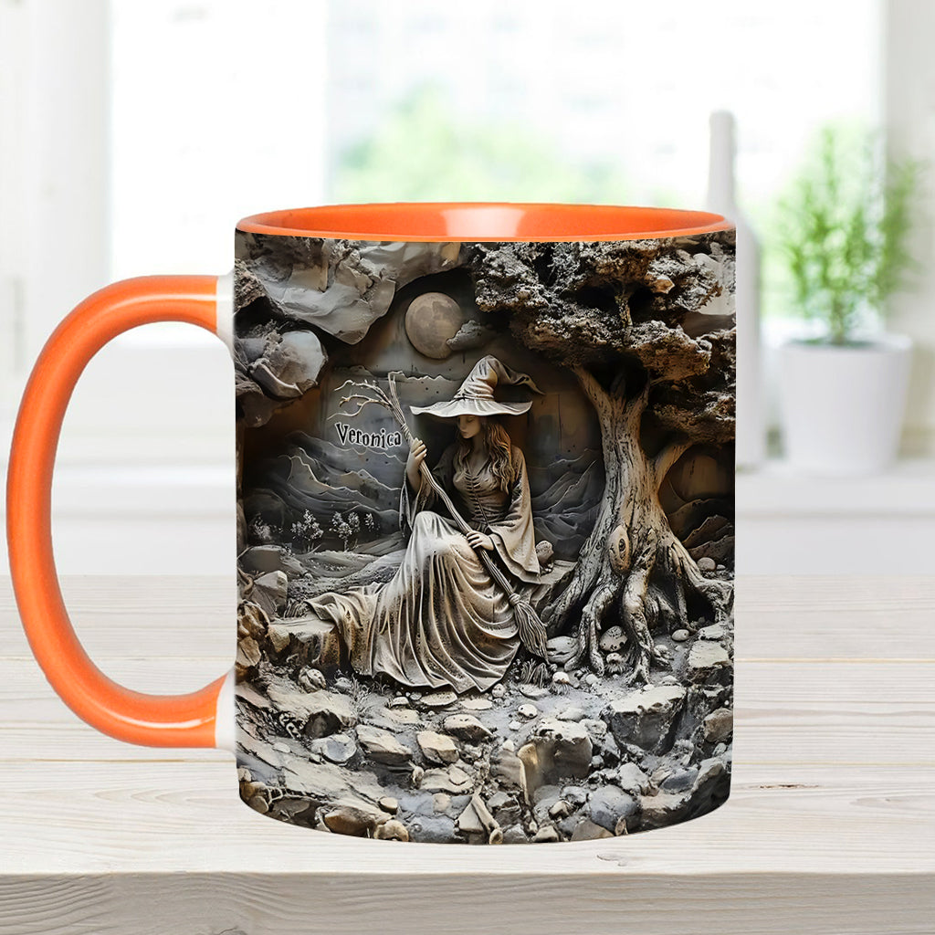 Beautiful Witch - Personalized Witch Accent Mug
