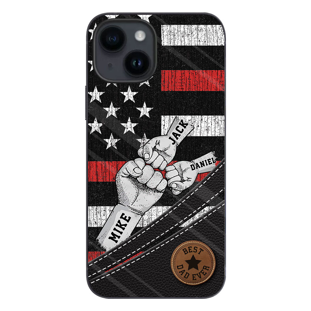 Wolf Pack - Personalized Father Phone Case