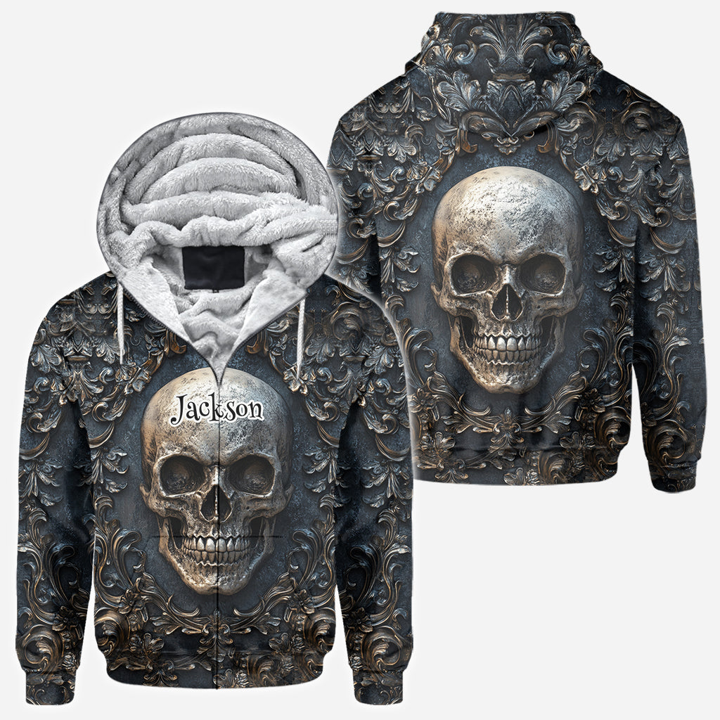 Vintage Skull - Personalized Skull All Over Shirt
