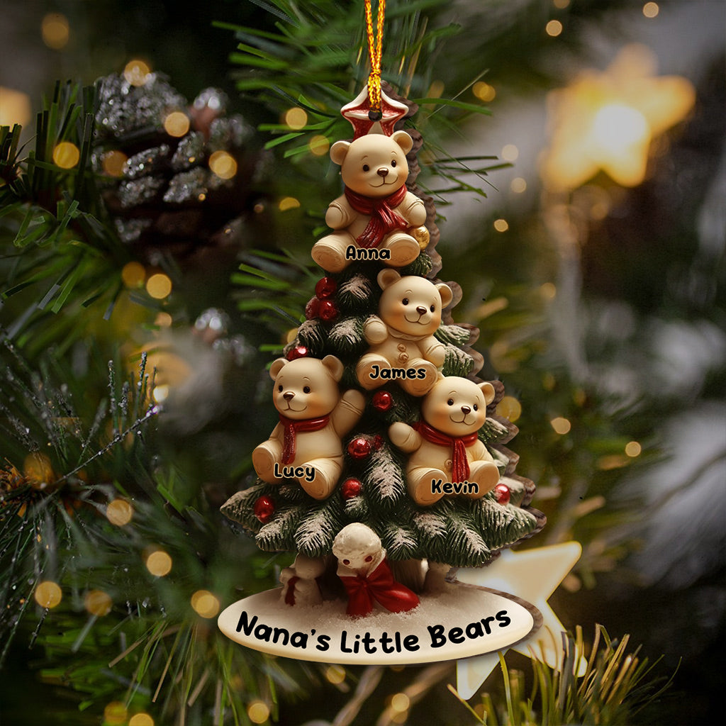 Little Bears - Personalized Grandma Ornament