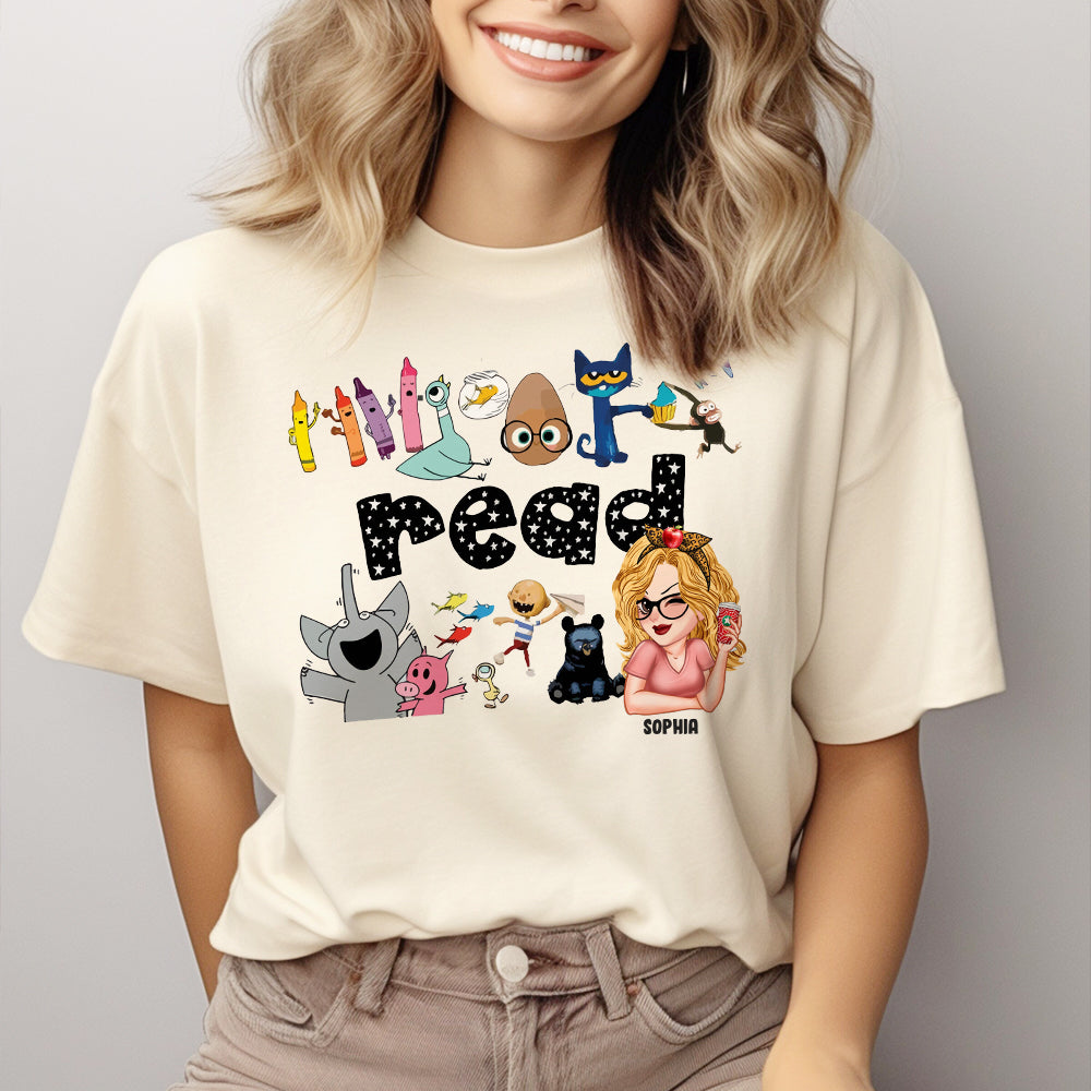 Read - Personalized Teacher T-shirt And Hoodie