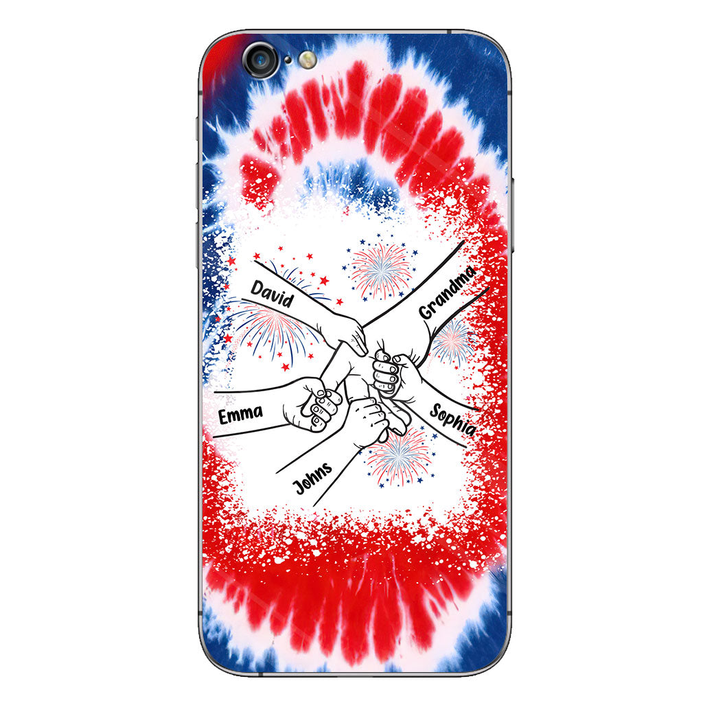 Grandma's Life 4th Of July - Personalized Grandma Phone Case