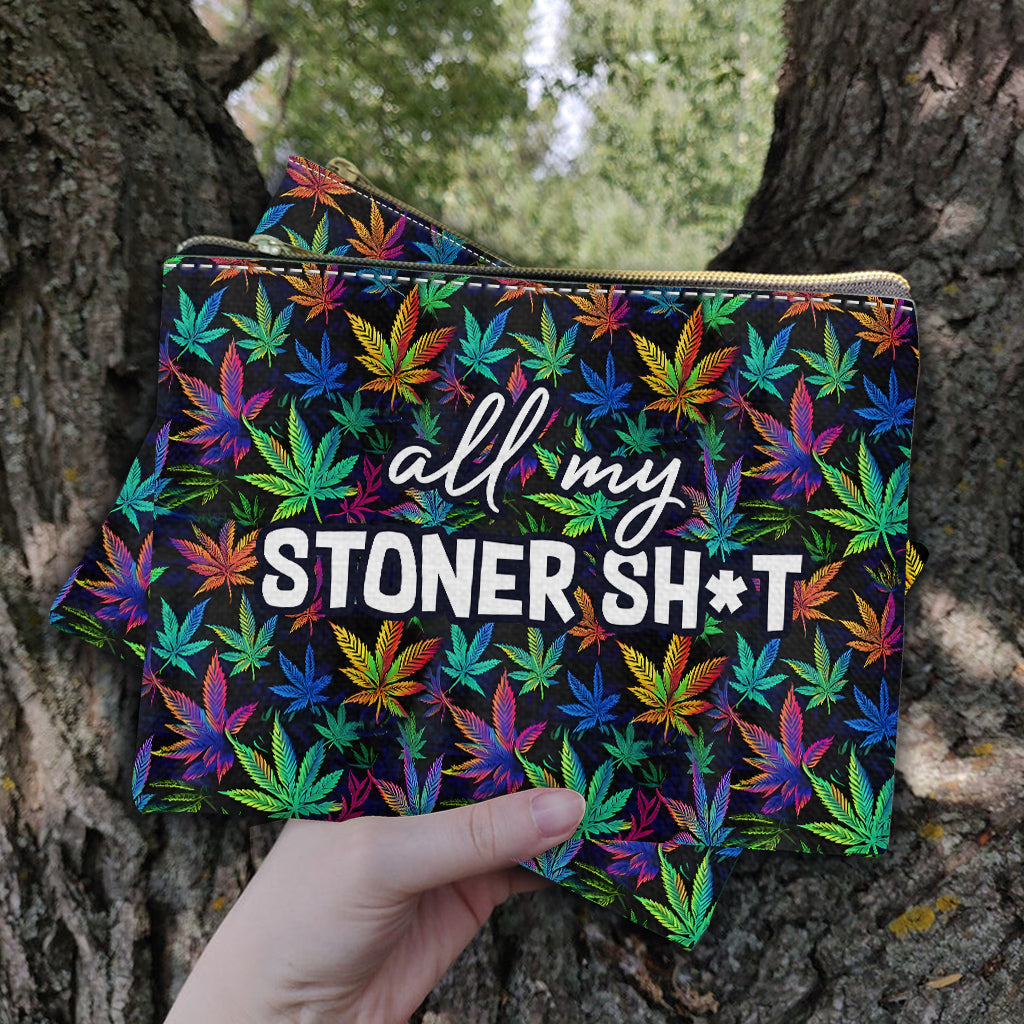 All my Stoner Shite - Personalized Weed Pouch