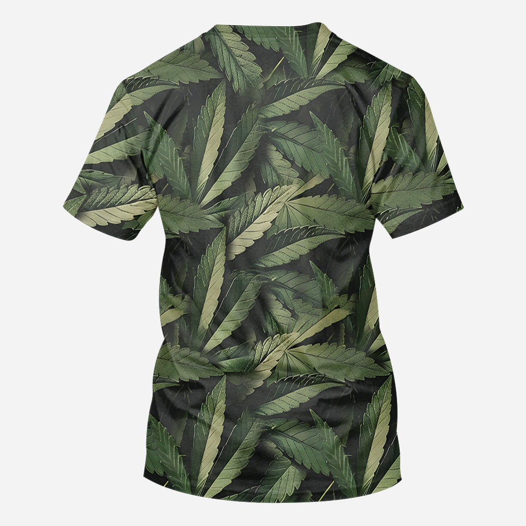 I'm A Simple Man I Like Doobies & Boobies - Personalized Weed All Over Shirt