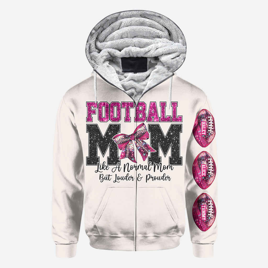 Football Mom - Personalized Football All Over Shirt