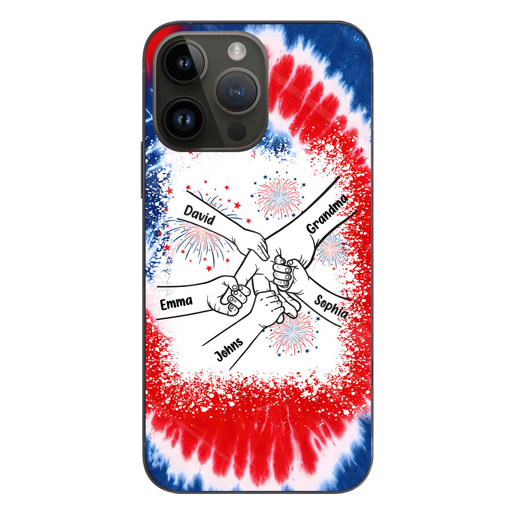 Grandma's Life 4th Of July - Personalized Grandma Phone Case