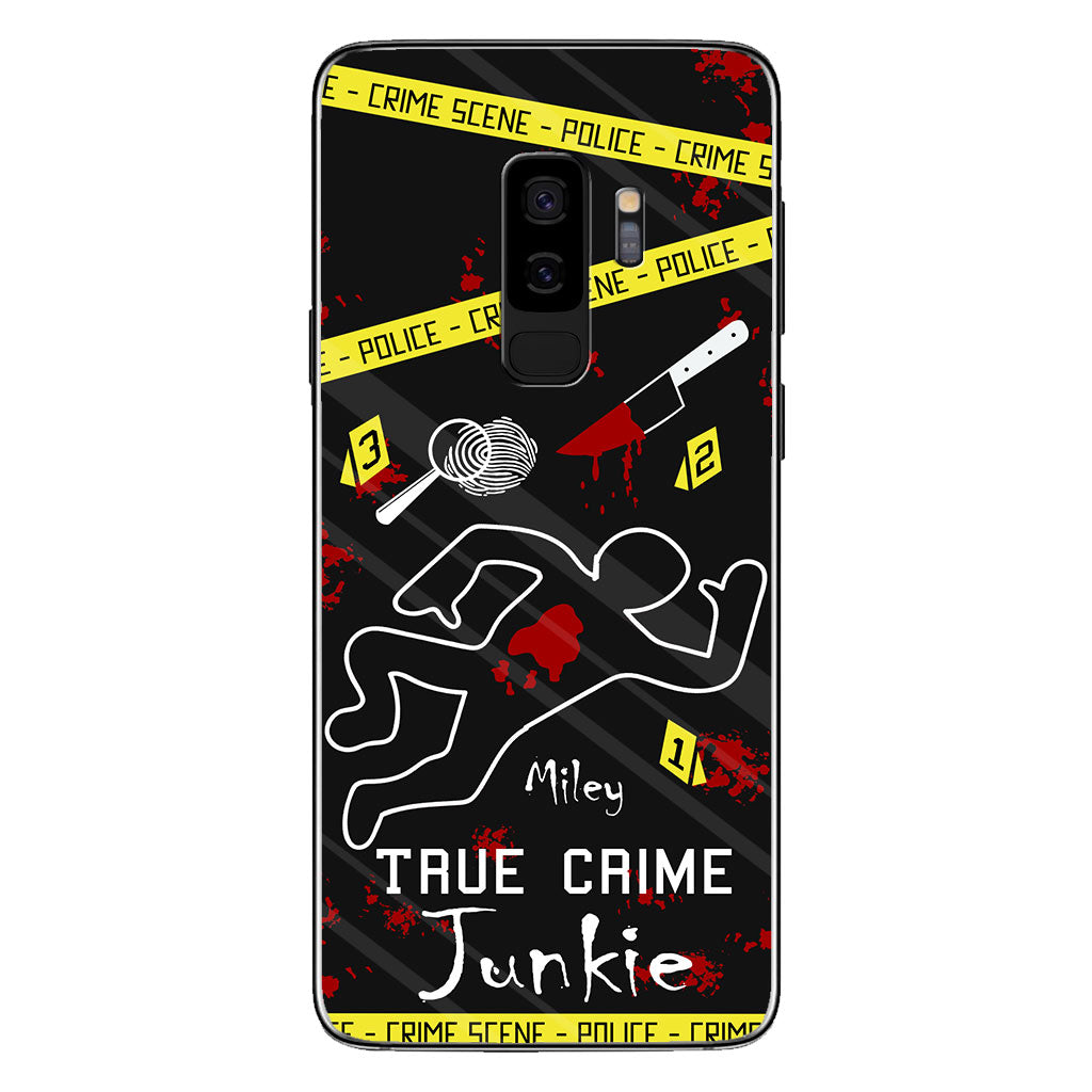 True Crime Junkie - Personalized Phone Case