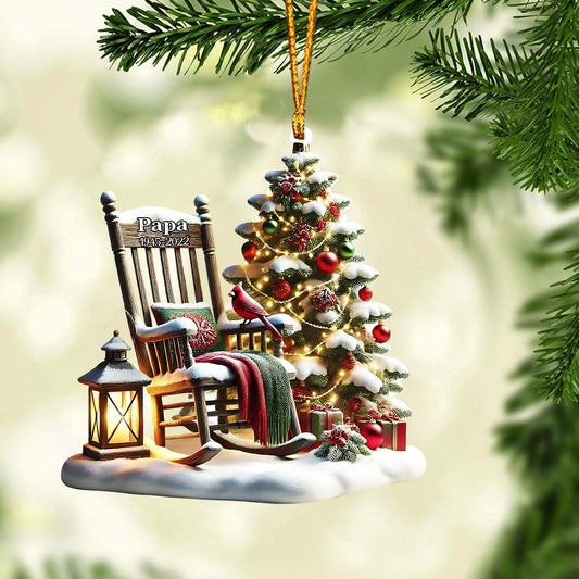 Christmas In Heaven - Personalized Memorial Ornament