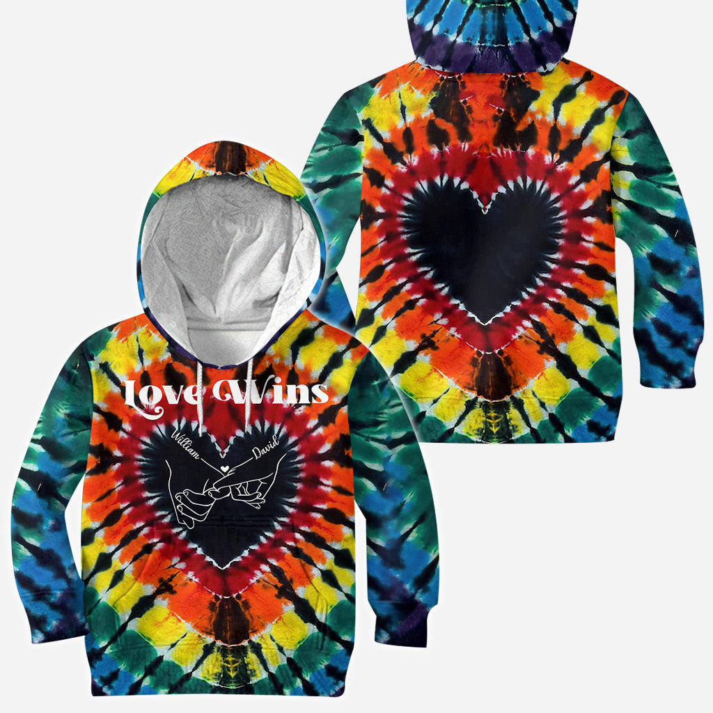 Love Wins - Personalized LGBT Support All Over Shirt